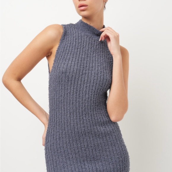 Zara CHENILLE DRESS - Picture 3 of 7